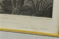 Original 1790 'The Blackheath Golfer' Mezzotint Print by Lemuel Francis Abbott - Pres. Taft Previous Owner