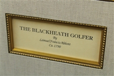 Original 1790 'The Blackheath Golfer' Mezzotint Print by Lemuel Francis Abbott - Pres. Taft Previous Owner