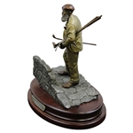 Ltd Ed Old Tom Morris 'Keeper of the Greens' Statue #319/2500 on Plinth by Michael Roche - 1991
