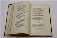 1813 Carminum Rariorum Macaronicorum Delectus Edinburgh Book with USGA Bookplate
