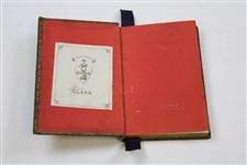Circa 1500's De Maria Scotorum Regina Book with Sure & Steadfast Clark Bookplate