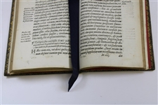 Circa 1500's De Maria Scotorum Regina Book with Sure & Steadfast Clark Bookplate