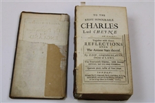 1682 The Prefent State of England To The Right Honourable Charles Lord Cheyne Book - 14th Edition