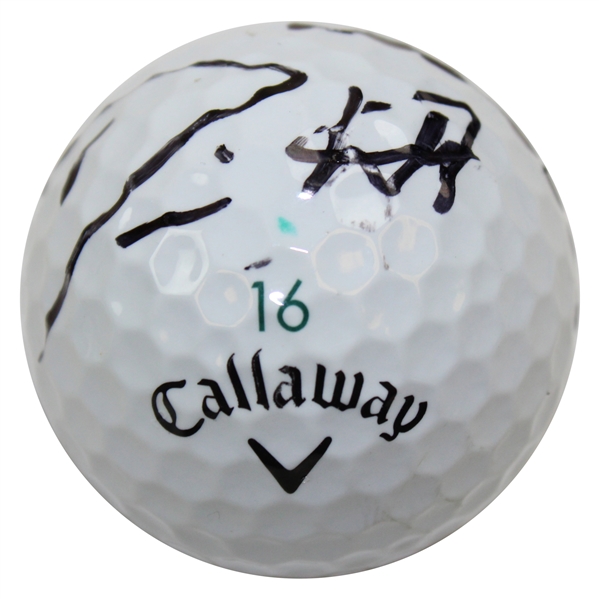 Danny Willett Signed Personal Callaway Logo Ball BECKETT #BB09309