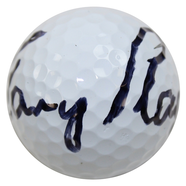 Gary Player Signed Masters Logo Ball BECKETT #BB09279