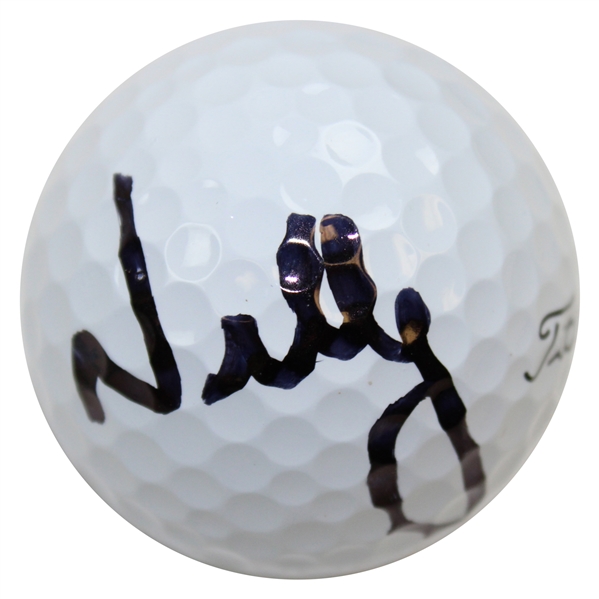 Nelly Korda Signed Titleist Ball BECKETT #BB092696