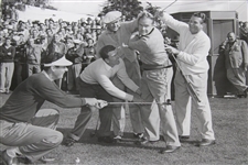 Demaret, Mangrum, Burke & Middlecoff Teaching Bob Hope Alex J. Morrison Photo