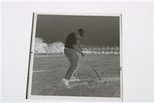 Jack Nicklaus Eldorado 2-1-1962 Photo with Original Negative & Two Small Photos