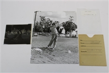 Sam Snead Long Beach 1949 Post-Swing Alex J. Morrison Photo with Original Negative