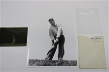 Henry 'H.G.' Picard Downswing Alex J. Morrison Photo with Original Negative