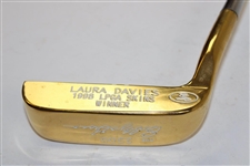 Laura Davies 1998 LPGA Skins Winner Bobby Grace Gold Plated Putter