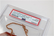 1930 US Open at Interlachen CC Final Round Ticket #4146 - Bobby Jones Grand Slam - PSA Pop 1/1