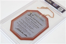 1930 US Open at Interlachen CC Final Round Ticket #4146 - Bobby Jones Grand Slam - PSA Pop 1/1