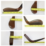 Early 1800's Putter Made of Fruitwood & F.O. Crawford Shaft Stamp 