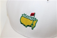 New & Unworn Masters Undated White Caddy Hat with Adidas ClimaCool XL Polo Shirt
