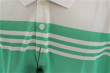 New & Unworn Masters Undated White Caddy Hat with Adidas ClimaCool XL Polo Shirt