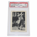 1939 W. Lawson Little The World of Sport Large Card #25 EX+ 5.5 PSA #25861363