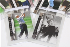 Twenty-Two (22) PGA Tour Upper Deck Artifacts Golf Cards Including Palmer & Nicklaus in Box