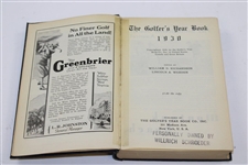 1930 The Golfer's Year Book