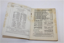 1926 Spalding Golf Guide with Bobby Jones Cover Holding Original Havemeyer Trophy Received in 1925