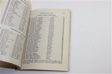 1926 Spalding Golf Guide with Bobby Jones Cover Holding Original Havemeyer Trophy Received in 1925