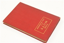 A.W. Tillinghast Signed 1925 'The Mutt - And Other Golf Yarns' 1st Ed. Book JSA ALOA