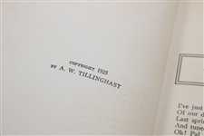 A.W. Tillinghast Signed 1925 'The Mutt - And Other Golf Yarns' 1st Ed. Book JSA ALOA