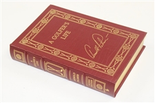 Arnold Palmer Signed 1999 Leather Bound 'A Golfer’s Life' Collector's Edition Book JSA ALOA