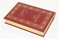 Arnold Palmer Signed 1999 Leather Bound 'A Golfer’s Life' Collector's Edition Book JSA ALOA
