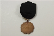 1911 Vermont State Golf Assoc. Championship at Ekwanok Low Gross Score Medal Won by W. W. Taylor