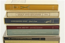 A Complete set of 17  Ltd Ed Books Comprising the USGA Rare Book Library Collection - Instant Library
