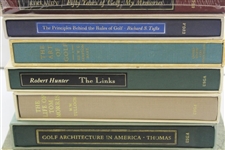 A Complete set of 17  Ltd Ed Books Comprising the USGA Rare Book Library Collection - Instant Library
