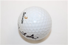 Bobby Nichols Signed Srixon Logo Golf Ball with Inscribed 64 PGA JSA ALOA
