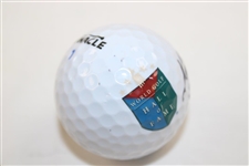 Peter Alliss Signed World Golf Hof Logo Golf Ball JSA ALOA