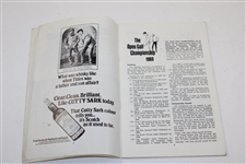 Tony Jacklin Signed 1969 OPEN Championship at Royal Lytham & St. Annes Official Program JSA ALOA