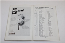 Tony Jacklin Signed 1969 OPEN Championship at Royal Lytham & St. Annes Official Program JSA ALOA