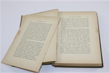 1896 'The Game of Golf' Second Edition Book by William Park Junr.