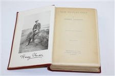 1912 'How To Play Golf' Fourth Edition Book by Harry Vardon 