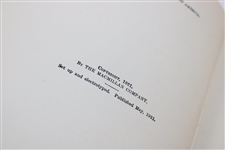 1921 'Lyrics of the Links' Book Compiled by Henry Lithcfield West