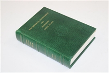 1985 The Memorial Tournament Ltd Ed Book Honoring & Dedicated to Chick Evans #193/425