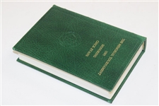 1985 The Memorial Tournament Ltd Ed Book Honoring & Dedicated to Chick Evans #193/425