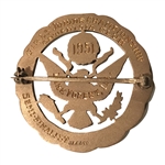 Mickey Wright's 1951 USGA Girls Junior Championship Enameled Semi-Finalist Medal (GOAT)
