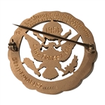 Mickey Wright's 1951 USGA Girls Junior Championship Enameled Semi-Finalist Medal (GOAT)