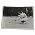 Patty Berg Close-Up Putting at Mason & Dixon Touranment 9/6/36 Wire Photo