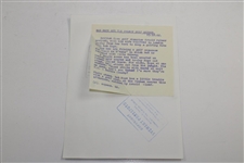 Arnold Palmer & Bob Hope Famous Photo From 10/15/62 Great Original Photo! 