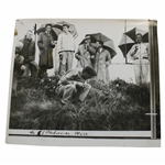 Arnold Palmer Royal Birkdale Hitting Out of Trouble 7/13/61 Daily Telegram Photo 