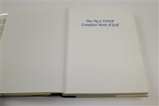 1999 'The PGA Tour Complete Book of Golf' Book Signed by Author Michael Corcoran