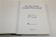 1999 'The PGA Tour Complete Book of Golf' Book Signed by Author Michael Corcoran
