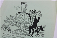1952 The America's Cup Match Inaugural Year Information Sheet