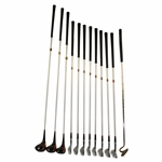 Arnold Palmer Gifted AP Irons #U9L7R3 & Wood Set with Bag to Assistant Patty Aikens